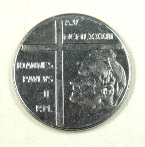 Vatican City 100 Lire 1983 UNC, God Gives World to Mankind - Picture 1 of 2