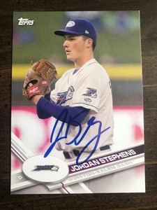 2017 Topps Pro Debut Jordan Stephens #30 RC Auto Signed Autograph White Sox 