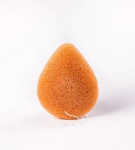 Dew Puff Asian Clay Konjac Sponge Pure Plant Fiber Sponge - Picture 1 of 1