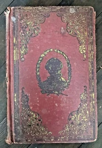 VINTAGE LIFE OF GEORGE WASHINGTON BOOK 1860 AMERICAN REVOLUTION PRESIDENT - Picture 1 of 12