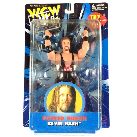 Kevin Nash WCW NWO Action Figure 1998 OSF Toymakers WWE Sealed Original Cover