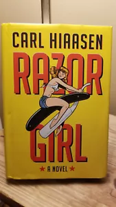 Razor Girl by Carl Hiaasen SIGNED 1st Edition 1st Print HB DJ Very Good Cond!! - Imagen 1 de 12
