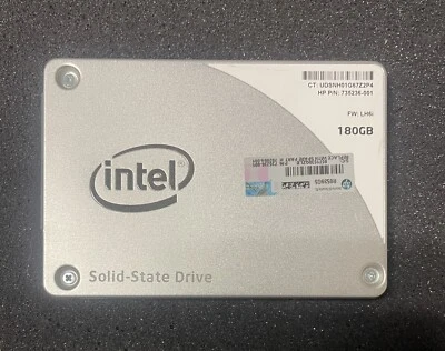 Intel Pro 1500 180GB SSD 2.5in SATA III SSDSC2BF180A4H HP 735236-001 - Image 1 of 2