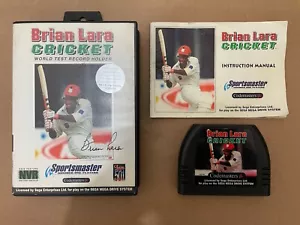 Sega Megadrive Brian Lara Cricket en caja versión en caja original Pal envío rápido al día siguiente - Imagen 1 de 10