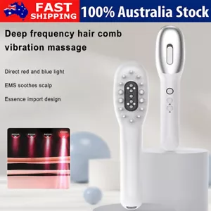 Handheld Head Electric Hair Oil Applicator Hair Growth Scalp Massager Comb Gift - Picture 1 of 16