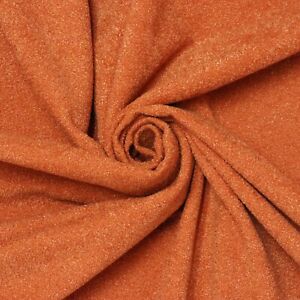 Clearance Romo Astro FR Fabric Pumpkin | Textured Wool Blend | Curtains