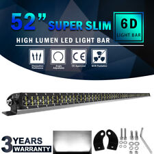 Produktbild - Dual Row 52 Zoll LED Light bar Lichtbalken Arbeitsscheinwerfer SUV LKW 12V 24V