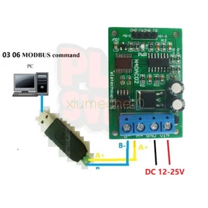 0-5V 0-10V DC12V Voltage Signal Generator DAC Converter RS485 Modbus RTU PLC NEW - Picture 1 of 4
