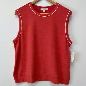 PJ Salvage Tank Women Extra Large Sleeveless Top Round Neck Cozy Soft Core Ne - Picture 1 of 14