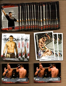 Lote de 28 tarjetas de luchador de MMA Luiz Cane UFC - Imagen 1 de 1