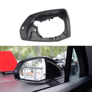 1 pieza bisel de cubierta de anillo de ajuste de marco de espejo retrovisor lateral izquierdo para Audi Q7 2016-2021 - Imagen 1 de 5