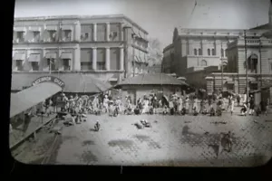 INDIA HOOGLY RIVER MACKINNON BENGAL PHOTO MOLTENI GLASS PLATE 1900 PARIS - Picture 1 of 2