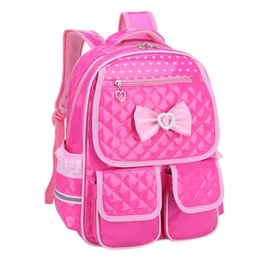Bolso escolar impermeable para niños 4 mochilas rosas para niñas lindos bolsos escolares - Imagen 1 de 15