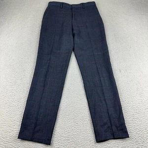 J. Crew Ludlow Slim Fit Suit Pant Men's 29 Mini Herringbone Windowpane Wool - Picture 1 of 11