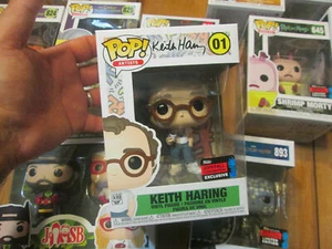FUNKO POP KEITH HARING # 01 ARTISTS NYCC 2019 FALL CONVENTION - Picture 1 of 4
