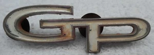 1964 65 66 PONTIAC GRAND PRIX GP EMBLEM BADGE SCRIPT OEM 4481779 - Picture 1 of 10