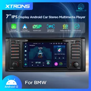 Für BMW E39 M5 XTRONS 8Kern 8+128G Android 14 Autoradio 7" GPS Navi DVD 4G LTE - Bild 1 von 20