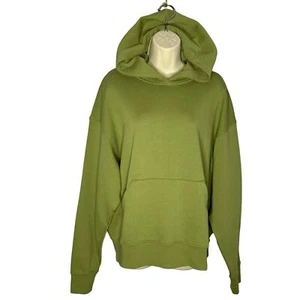 WeWoreWhat Oversized Boxy Fit Hoodie Sweatshirt in Solid Sage Green Women's M - Picture 1 of 11