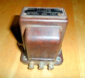 Vintage Telsen Bakelite Class B Radio Driver Transformer 1-5/1 - Picture 1 of 4