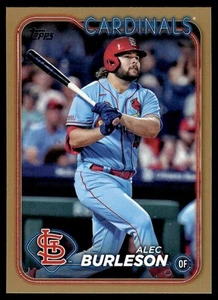 2024 Topps Update Gold Alec Burleson 1871/2024 St. Louis Cardinals #US256 - Picture 1 of 2
