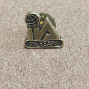 Institute Internal Auditors Employee 25 Years Lapel Pin Back - Picture 1 of 3