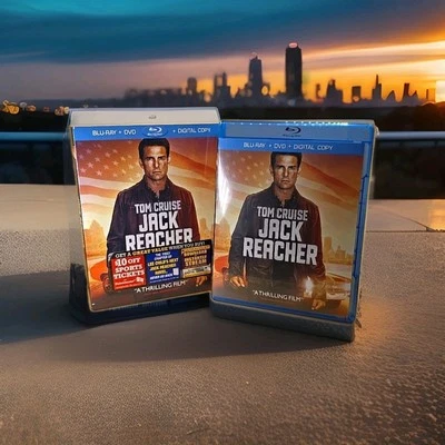 Jack Reacher (Blu-ray/DVD, 2013, 2-Disc Set, VGC - Image 1 of 4