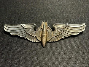 WW2 LBG Sterling 3 Inch Bombardier Wings - Picture 1 of 2