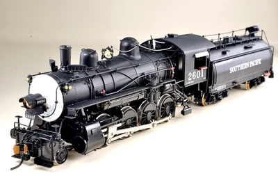 ORI HO Scale Brass SOUTHERN PACIFIC C-2 2-8-0 & Tender  C/P #2601 O.B. EXC - Image 1 of 4