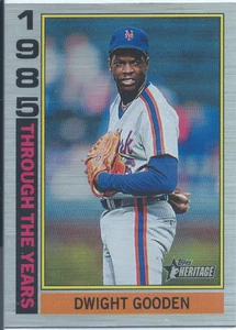 2025 TOPPS HERITAGE THROUGH THE YEARS HOLOGRAPHIC #TTY-7 DWIGHT GOODEN - NY METS - Bild 1 von 2