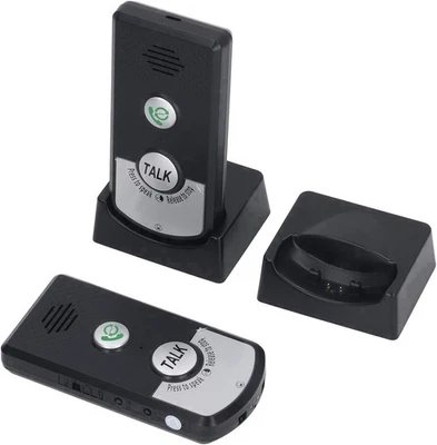Wireless Intercom System Home Long Range Voice Intercom 2 Pcs Power Saving - Image 1 of 4
