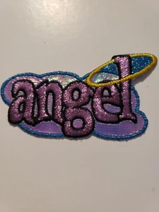 Vintage Kalan Angel Embroidered Iron-On Patch 90's RETRO - Picture 1 of 6
