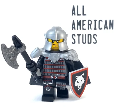 Lego Castle Wolfpack Knight Minifigure Crook 10332 Rogue Series 27 Bandit - Image 1 of 4