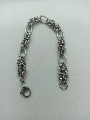 Bracciale Bizantino Acciaio Inox - Immagine 1 di 4