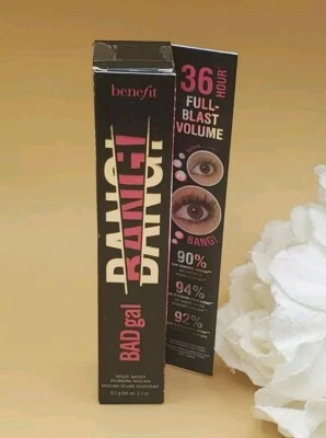 Benefit Bag Gal BANG! Bigger, Badder Vulumizing Mascara Black Full Size New Seal - Image 1 of 4