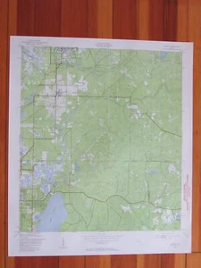Mapa Topográfico Elfers Florida 1957 Original Vintage USGS - Imagen 1 de 1