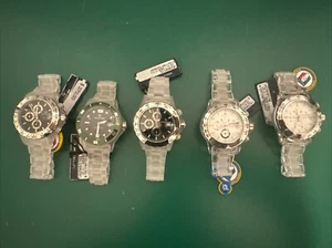 5 Italy Style SPAZIO24 Chronograph Quartz Unisex Watches. - Picture 1 of 19
