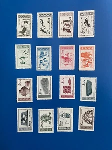 C0729 PR China, 4 full sets of mint C. S stamps, good conditions. - Picture 1 of 3