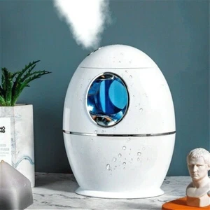 800ml Air Humidifier LED Night Light 16h Oil Diffuser 7 Colors Home Car USB Cute - Picture 1 of 12