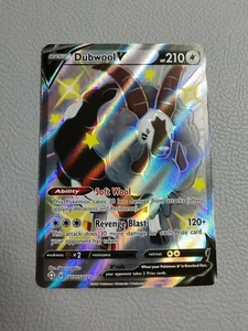 Dubwool V | Shiny Full Art | NM | Shining Fates SV120/SV122 | Pokemon - Picture 1 of 1