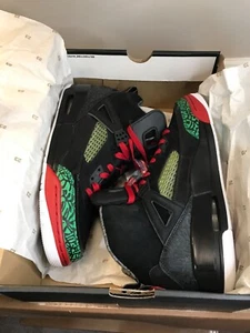 Jordan Spizike OG 2017 Black/Varsity Red 315371 026 US Size 10 NIB - Picture 1 of 23