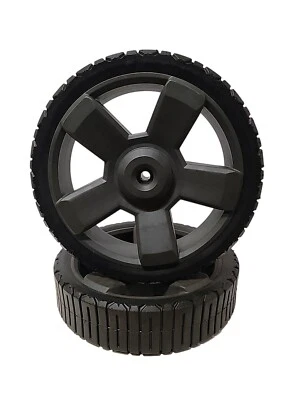 (2) Ruedas de 12" X 3" para carros carretilla y cortadoras de empuje 1/2" ID -D Foto 1 de 3