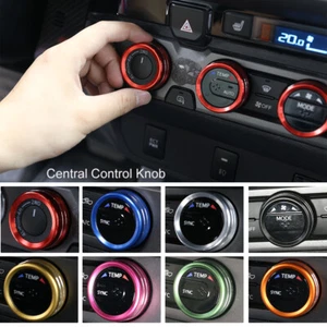 8Style Alloy Central Control Knob Switch Ring Cover Trim for Toyota Tacoma 16-20 - Picture 1 of 29