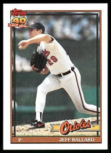 1991 Topps Jeff Ballard Baltimore Orioles #546 - Picture 1 of 2
