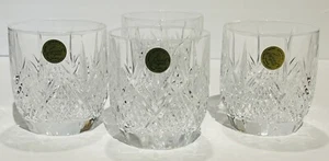 Set di 4 Occhiali Cristal D'Arques-Durand Vecchia Moda Cristallo Scozzese - Foto 1 di 7