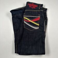 Eight 732 Denim Jeans  Men SZ 36x34 Embroidered Wing Pocket NWOT World’s Finest