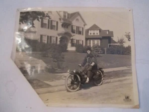 VINTAGE NERACAR MOTORCYCLE PHOTOGRAPH & ADVERTISING - TUB OFC-2 - Picture 1 of 4