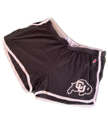 Colorado University Women Black Shorts by Original League Collegiate Outfitters! Cover