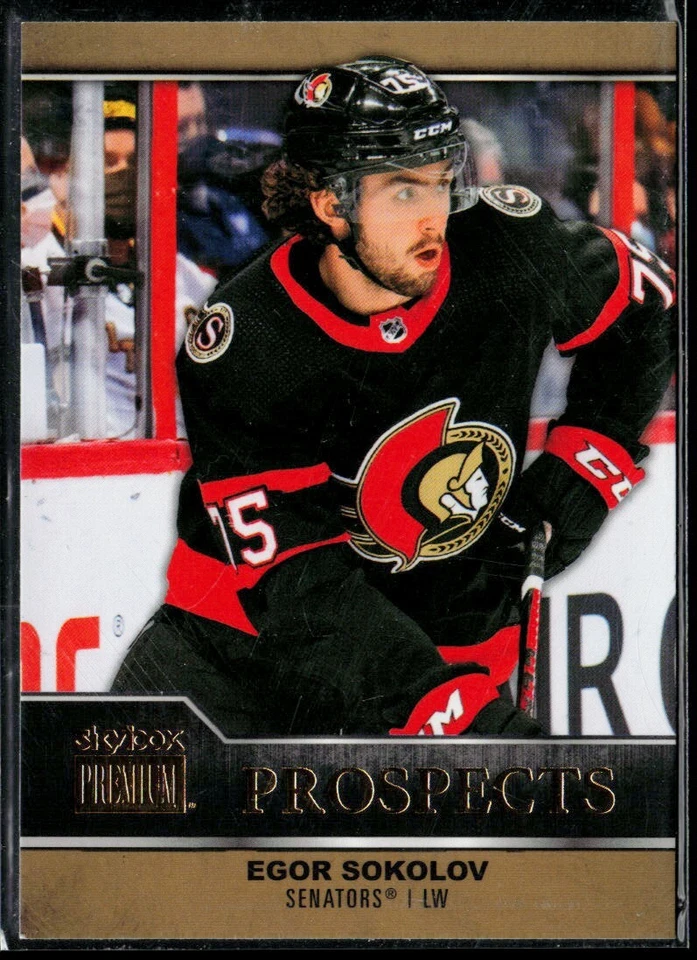 2021-22 Metal Universe Skybox Premium Prospects #PP-43 Egor Sokolov RC - Image 1 of 2