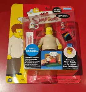 Figura de acción interactiva Brad Goodman de Los Simpson Mundo de Springfield - Imagen 1 de 2