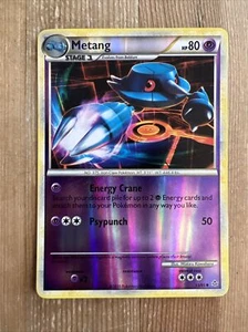 Pokemon 1x Metang - 33/95 - Uncommon - Reverse Holo Near Mint Unleashed - Picture 1 of 2